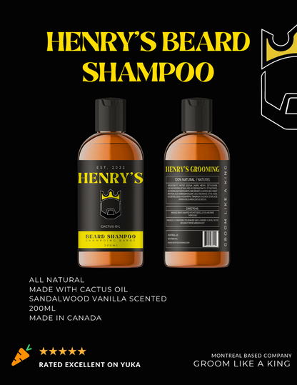 Henry's Beard Shampoo